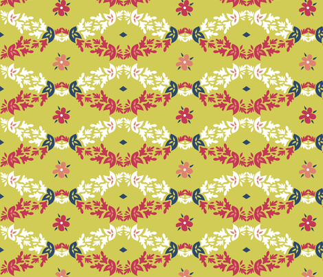 Matisse Inspired Textile Design fabric by saspresso on Spoonflower - custom fabric