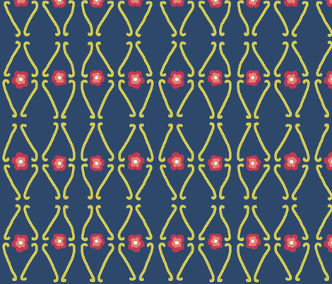 Matisse_swatch fabric by karenmayo on Spoonflower - custom fabric