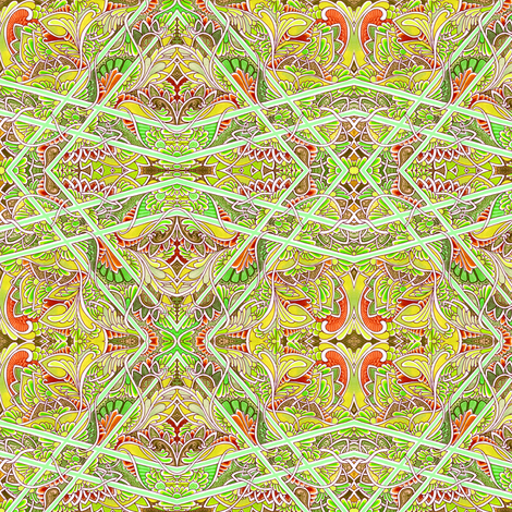A Crooked Path fabric by edsel2084 on Spoonflower - custom fabric