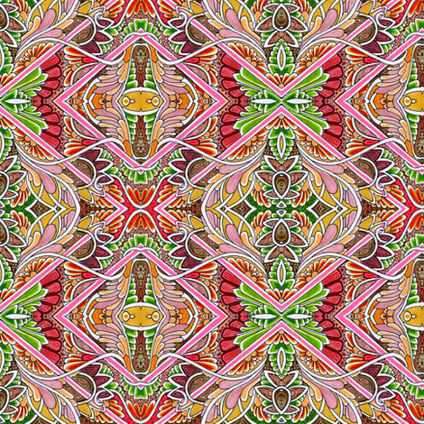 Hang Another Orb on the Christmas Tree fabric by edsel2084 on Spoonflower - custom fabric
