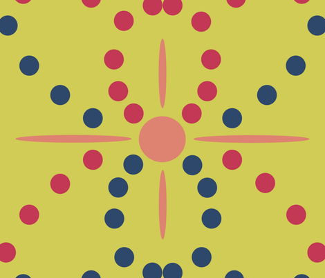 Flower fabric by demi on Spoonflower - custom fabric