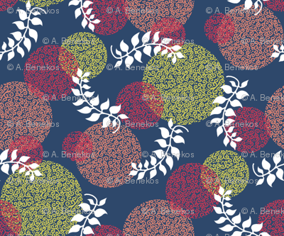 Curlball and Leaves