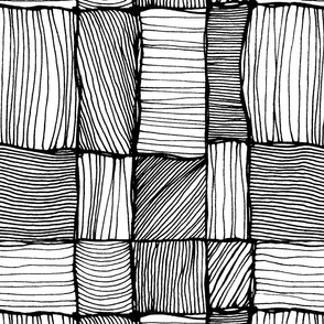 Threads 2. Black and white. 