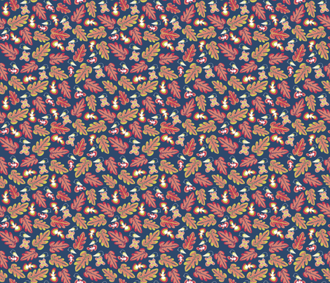 Black Robin on an Autumns Day - Matisse Inspired fabric by madex on Spoonflower - custom fabric