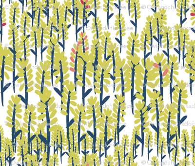 Fields - White/Gold
