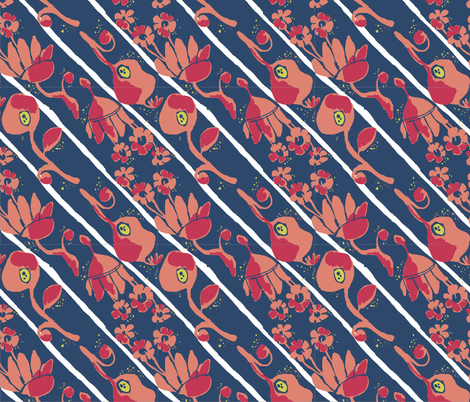 matisse Stripes fabric by amordenti on Spoonflower - custom fabric