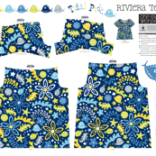 Tidal Pool Little One Yard Wonders Riviera Tee