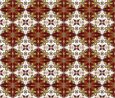 Rrtile_flowers_diamonds_brown_shop_preview