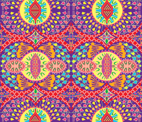 Africalia fabric by maruqui on Spoonflower - custom fabric