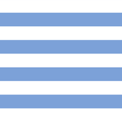 stripes lg cornflower blue and white
