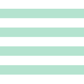 stripes lg mint green and white