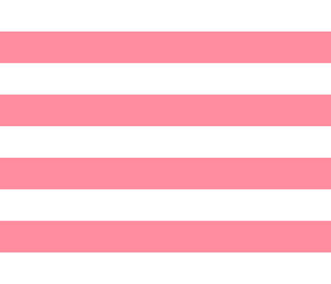 stripes lg pretty pink and white fabric by misstiina on Spoonflower - custom fabric