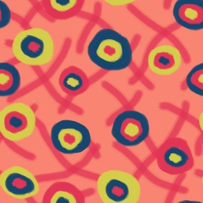 Floating Circles a la Matisse