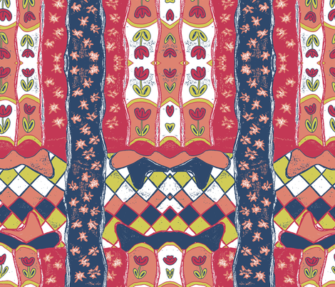 Happy Matisse fabric by fantazya on Spoonflower - custom fabric