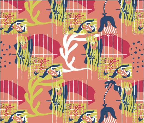 matisse-dance fabric by junhee on Spoonflower - custom fabric