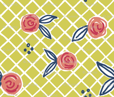 Matisse's Kitchen Curtains