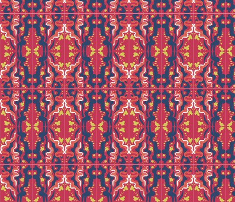 Matisse Orient Tile fabric by eve3 on Spoonflower - custom fabric