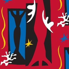 Matisse Collage - Red