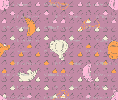 Garlic charm - geometric