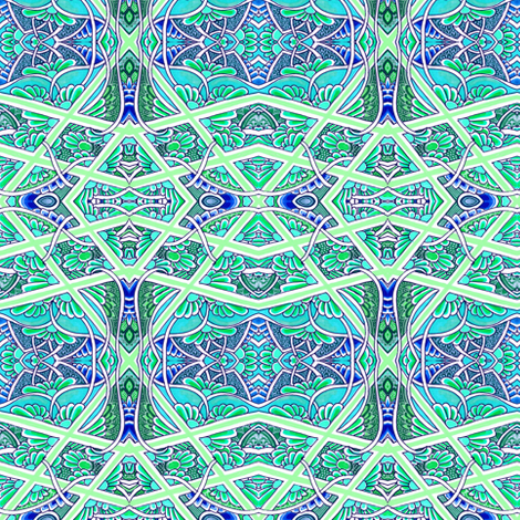 Swimmingly fabric by edsel2084 on Spoonflower - custom fabric