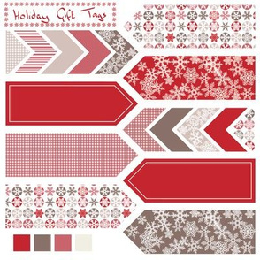 Holiday gift tags