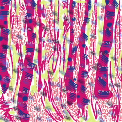 Ribbon Candy Print