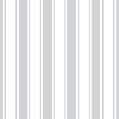 ticking stripes light grey and white