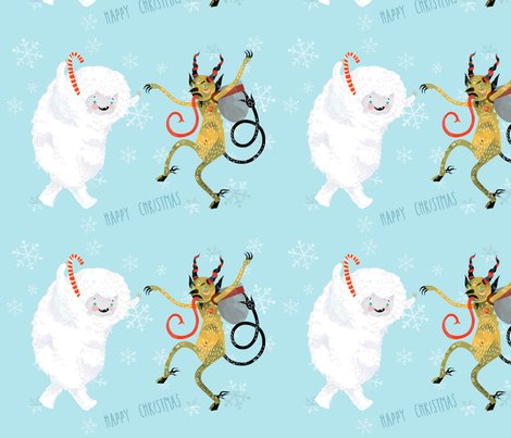 Spoonflower_yeti_krampus_shop_preview