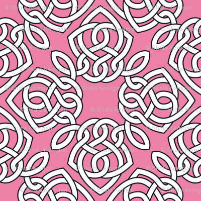 Square Knot Pink