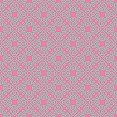 Square Knot Pink fabric by shala on Spoonflower - custom fabric