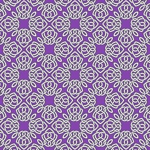 Square Knot Purple