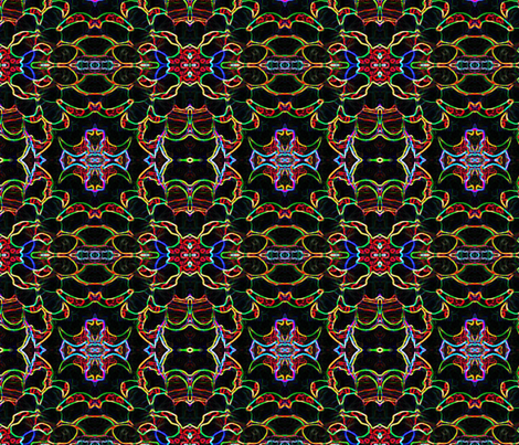 peacock2_edited-1 fabric by debra_goley on Spoonflower - custom fabric