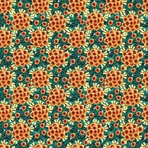 Ruffed flowers 3