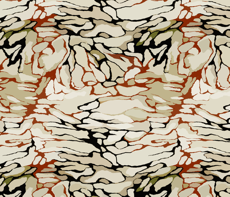 Beige stones