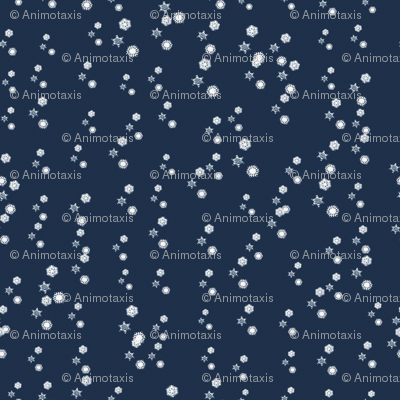 Cascading Snowflakes 1