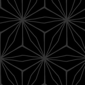  Black in gray