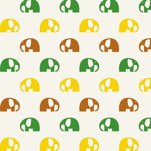 elephants_6cm_3row_yellow-green-brown
