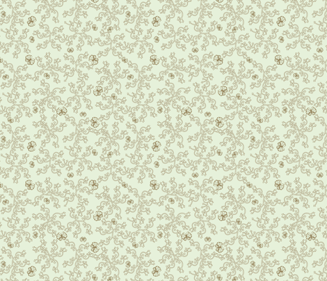 mint_butterfly_arrows fabric by glimmericks on Spoonflower - custom fabric