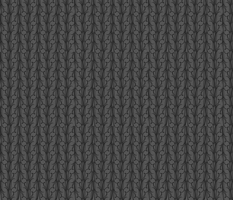 lily_leaf_sophisticated_lady fabric by glimmericks on Spoonflower - custom fabric
