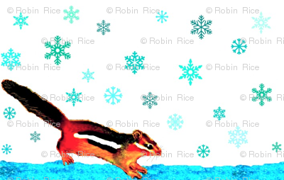 Winter Chipmunk