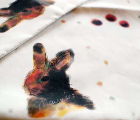 Bunny and Cherries