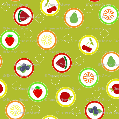 Hard Fruit Candy Citrus