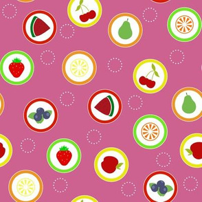 Hard Fruit Candy Pink
