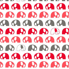 elephants_6cm_3row_pink red grey