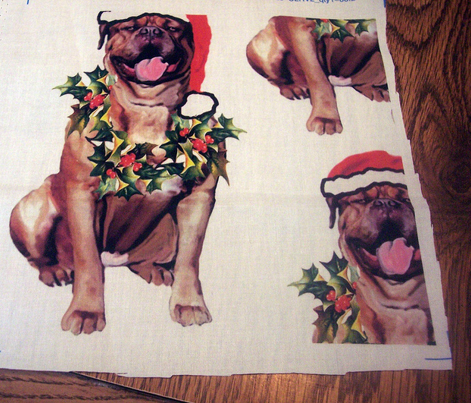 Dogue De Bordeaux Santa