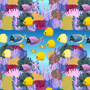 in the deep blue sea