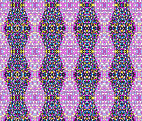Seductive Dots in Mirror Repeat (vertical)