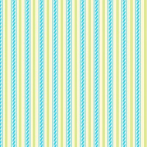 Carousel Ponies - Coordinating Blue Stripe