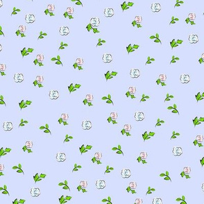 Carousel Ponies - Coordinating Mini Flowers Print