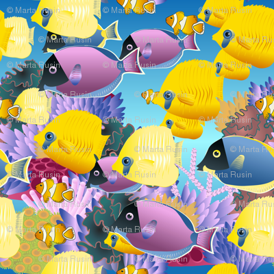 underwater scene